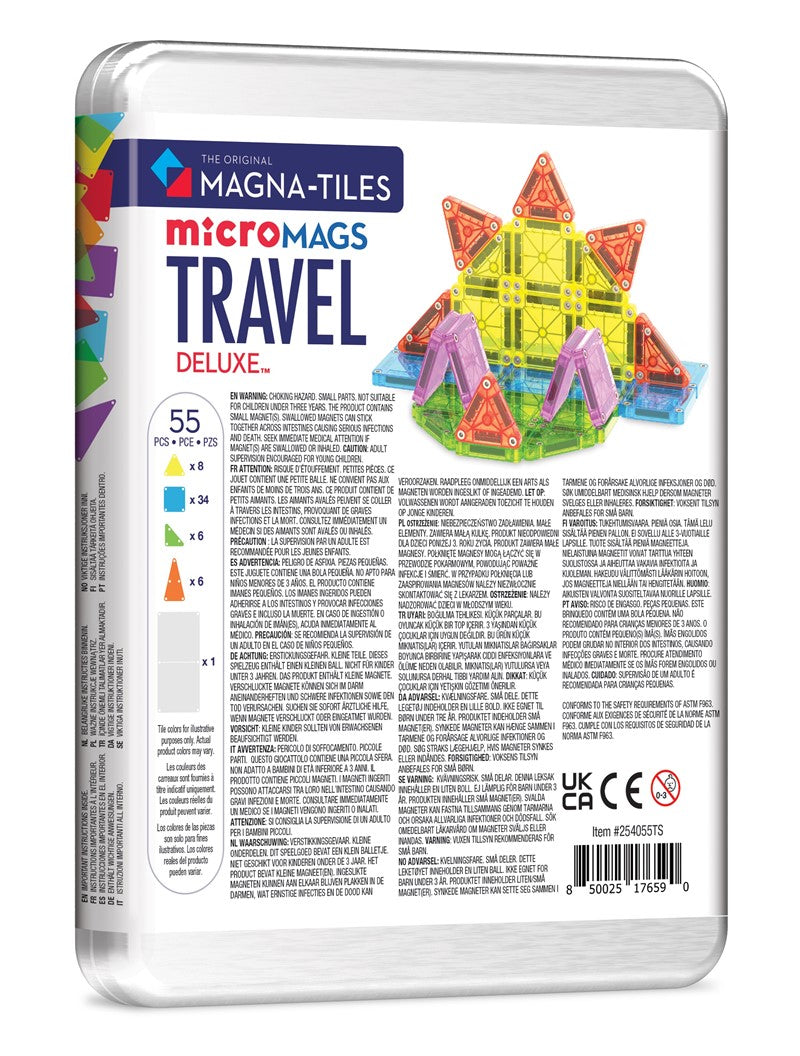 Magna-T microMAGS Travel set Deluxe - Magna-Tiles