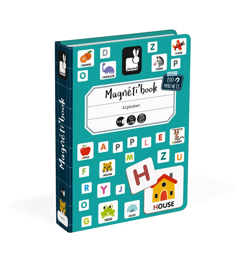 Magnetibook, Alfabeto en inglés - Janod