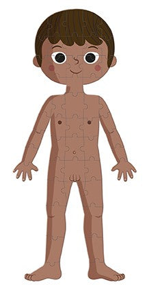 Puzzle educativo Cuerpo Humano 50,75,100 piezas - Janod