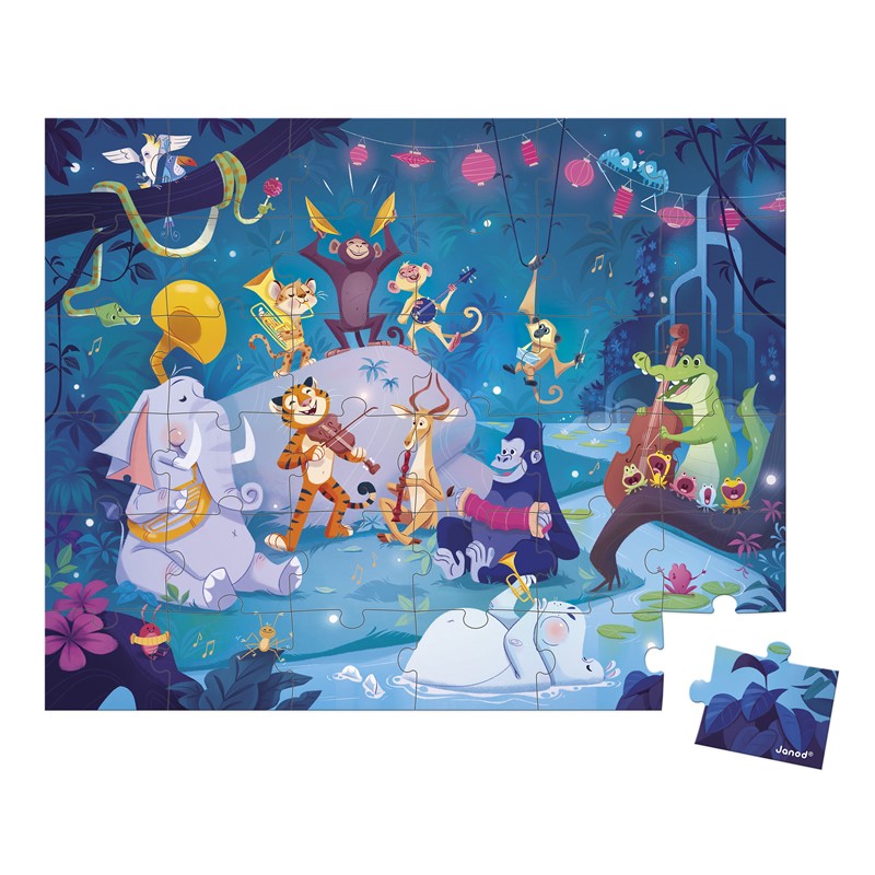 Puzzle Festividades de Verano 36 piezas - Janod
