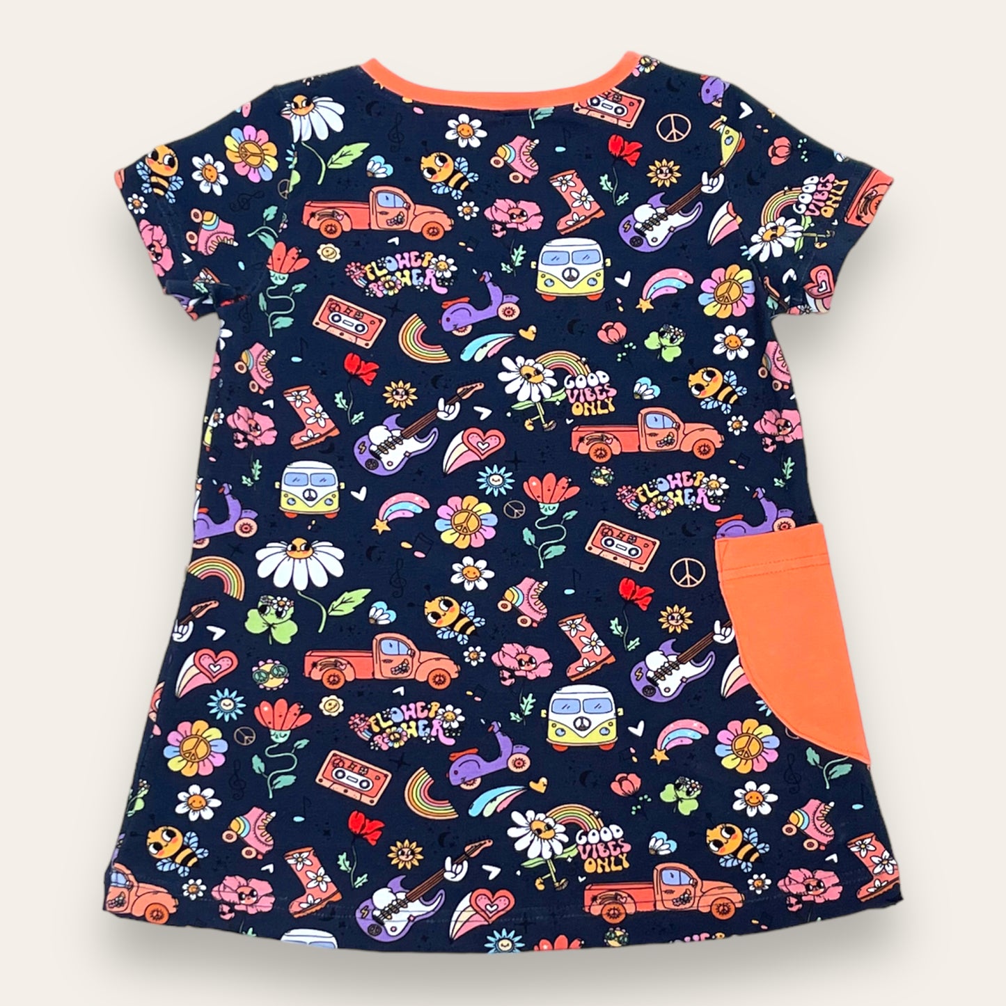 Vestido Flower Power - Kurmi Kids