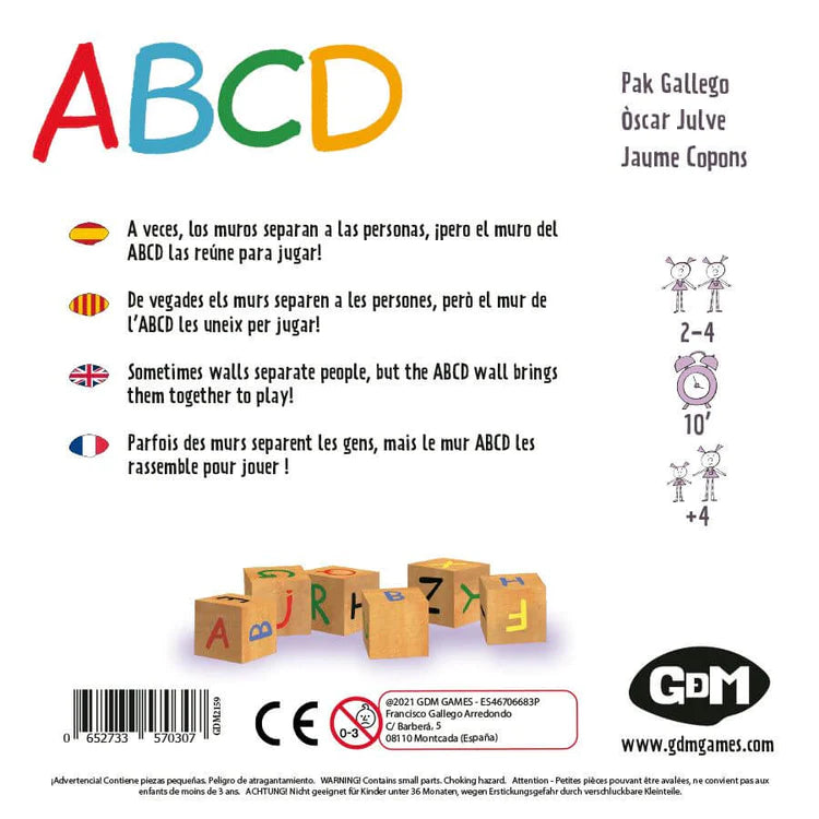 ABCD Juego de palabras