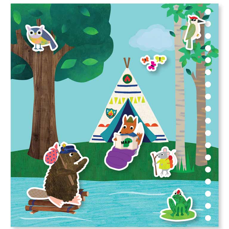 Multiplay con bolígrafo de agua mágico, Adventure - Floss & Rock