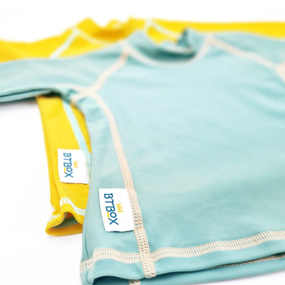 CAMISETA BTBOX UPF 50+ M/C LUNARES VERDE