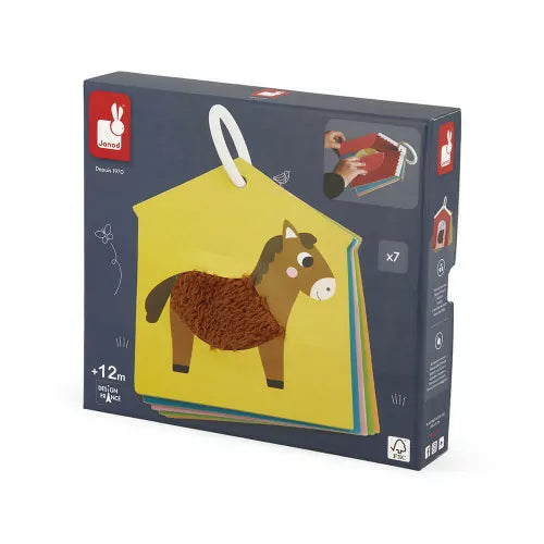 Tarjetas táctiles Granja - Janod