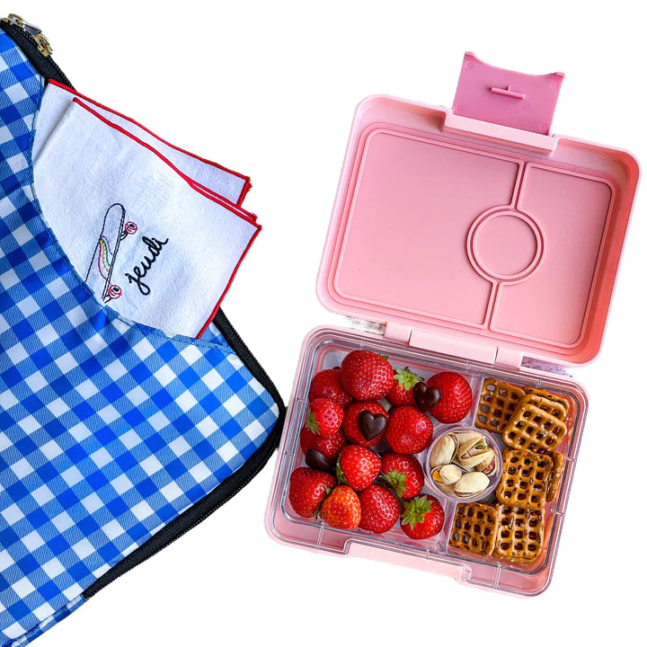 Yumbox Snack 3 compartimentos, Fifi Pink-Rainbow
