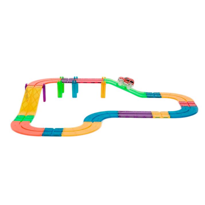 Imanix pista de coches 22 piezas - Braintoys