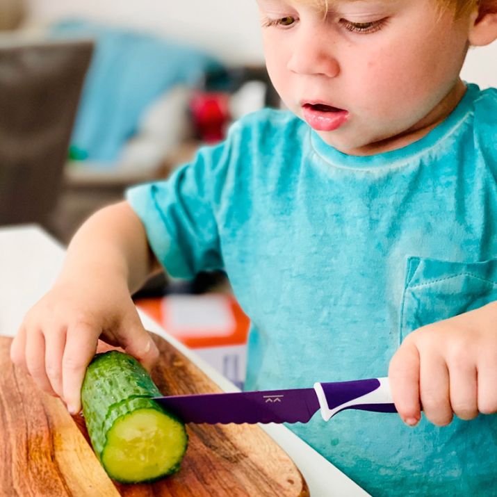 Cuchillo Autonomía Niños Verde - KiddiKutter