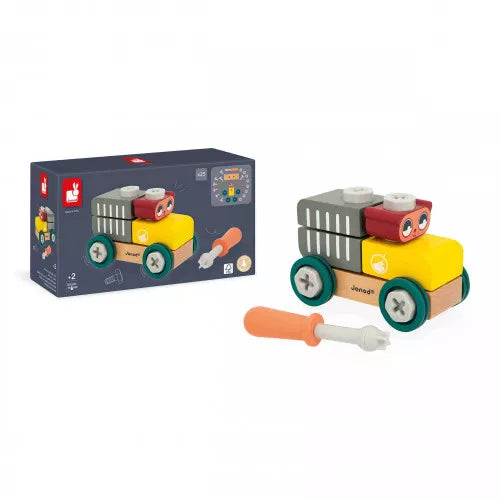 Brico´Kids, coche oso bricolaje - Janod