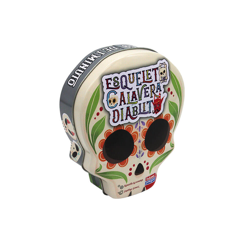 Esqueleto, calavera y diablito - Falomir