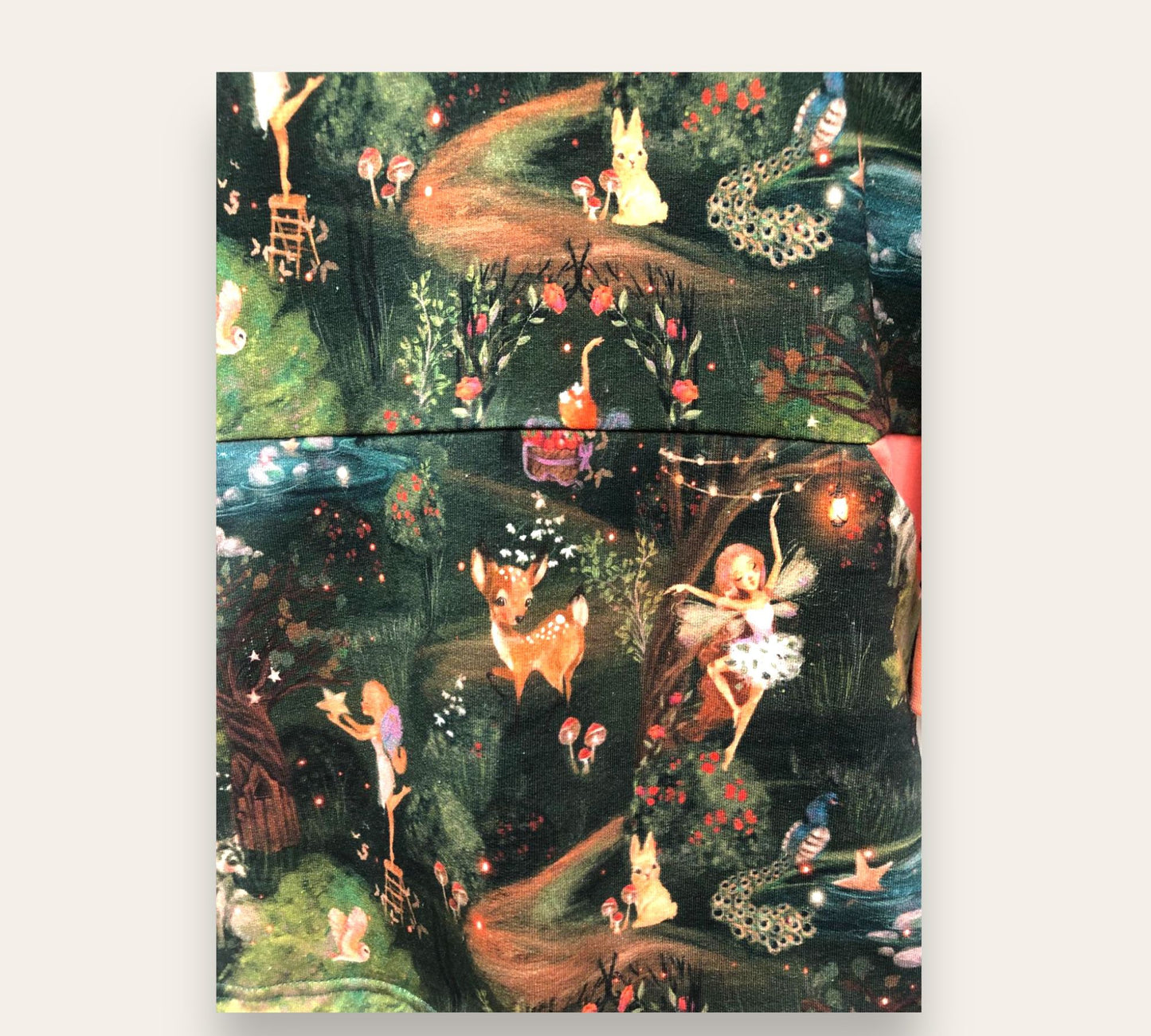 Sudadera/vestido Long Bosque mágico