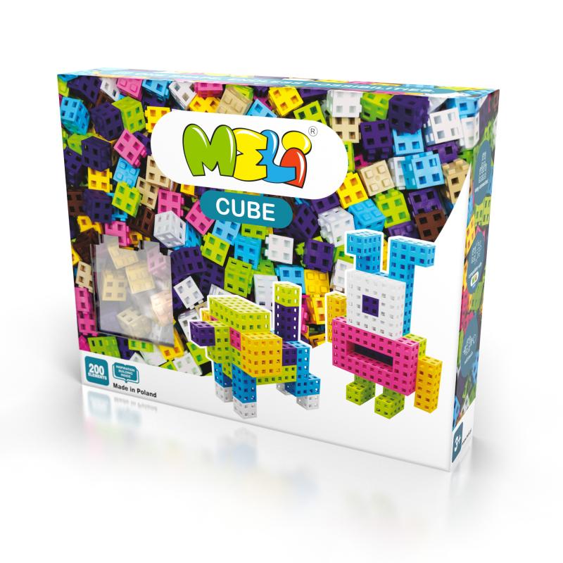 Meli CUBE pastel 200 piezas