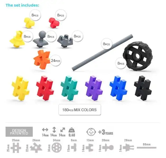 Meli Basic Tech+ 260 piezas