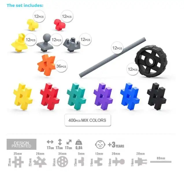 Meli Basic Tech+ 520 piezas