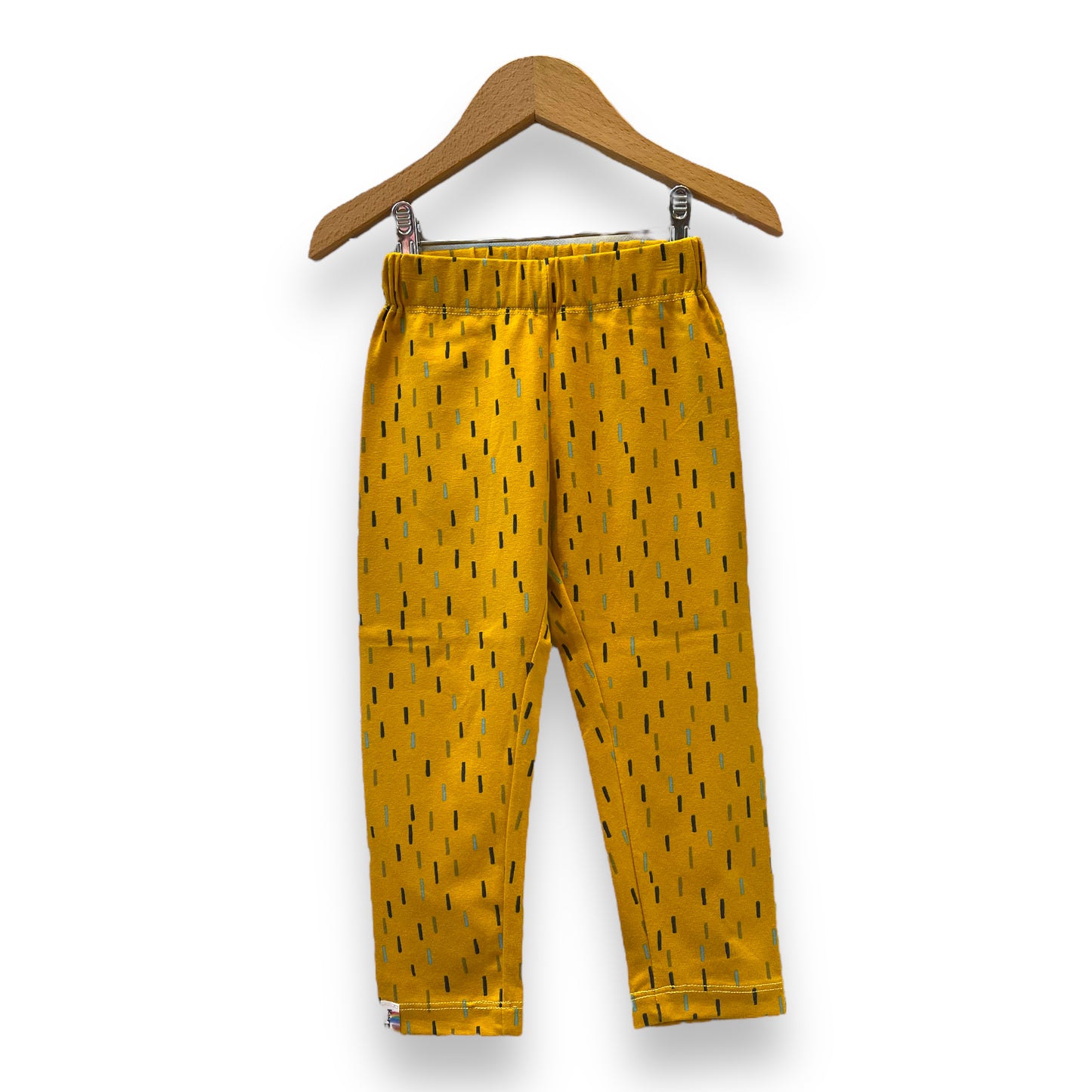 Leggings Palitos mostaza