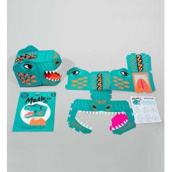 Máscara 3D Dinosaurio Rex - Omy