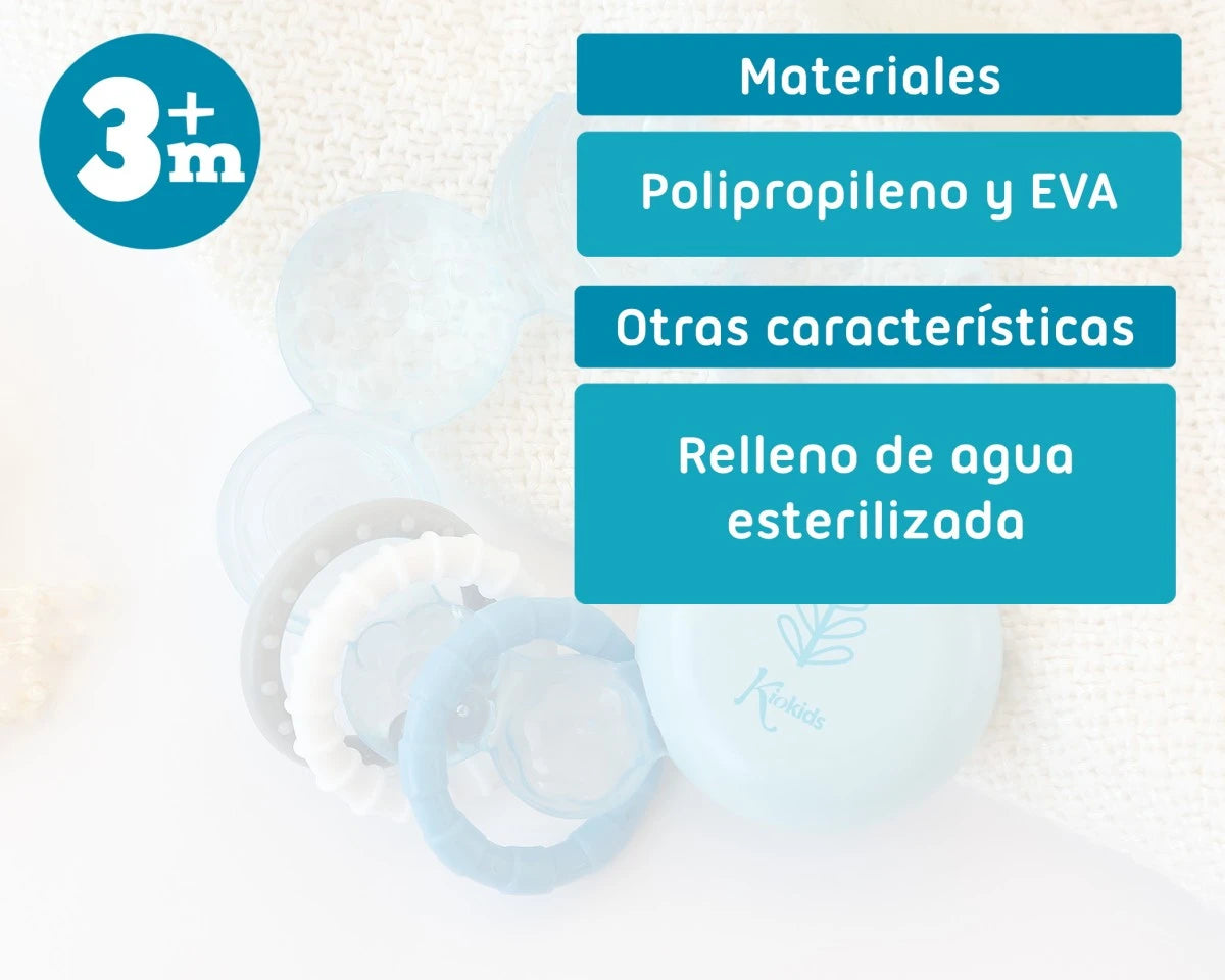 Mordedor de frio azul - KioKids
