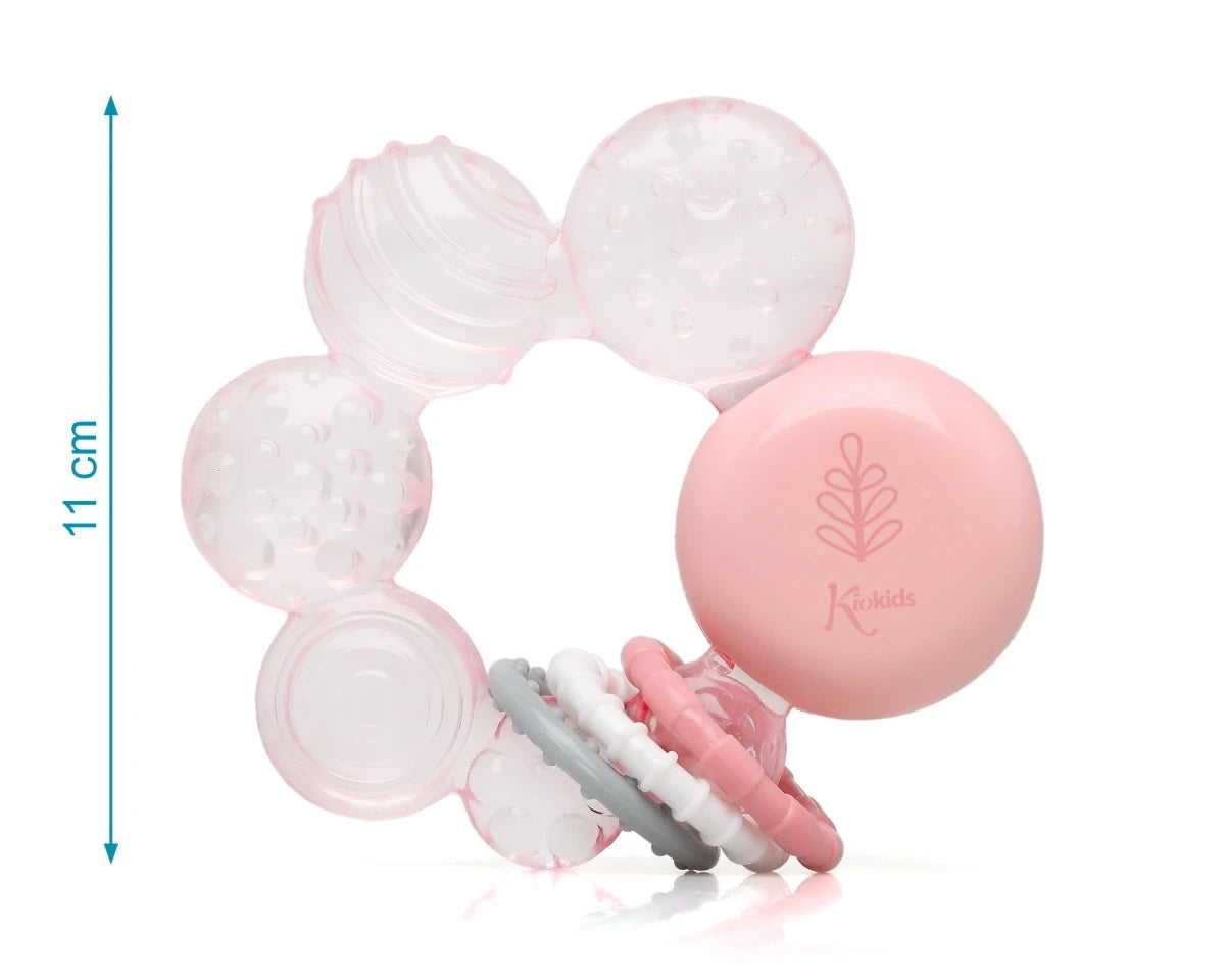 Mordedor de frio rosa- KioKids