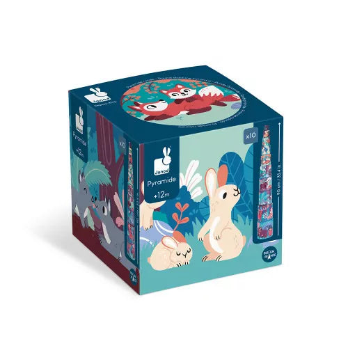 Pirámide redonda, Los animales del bosque - Janod