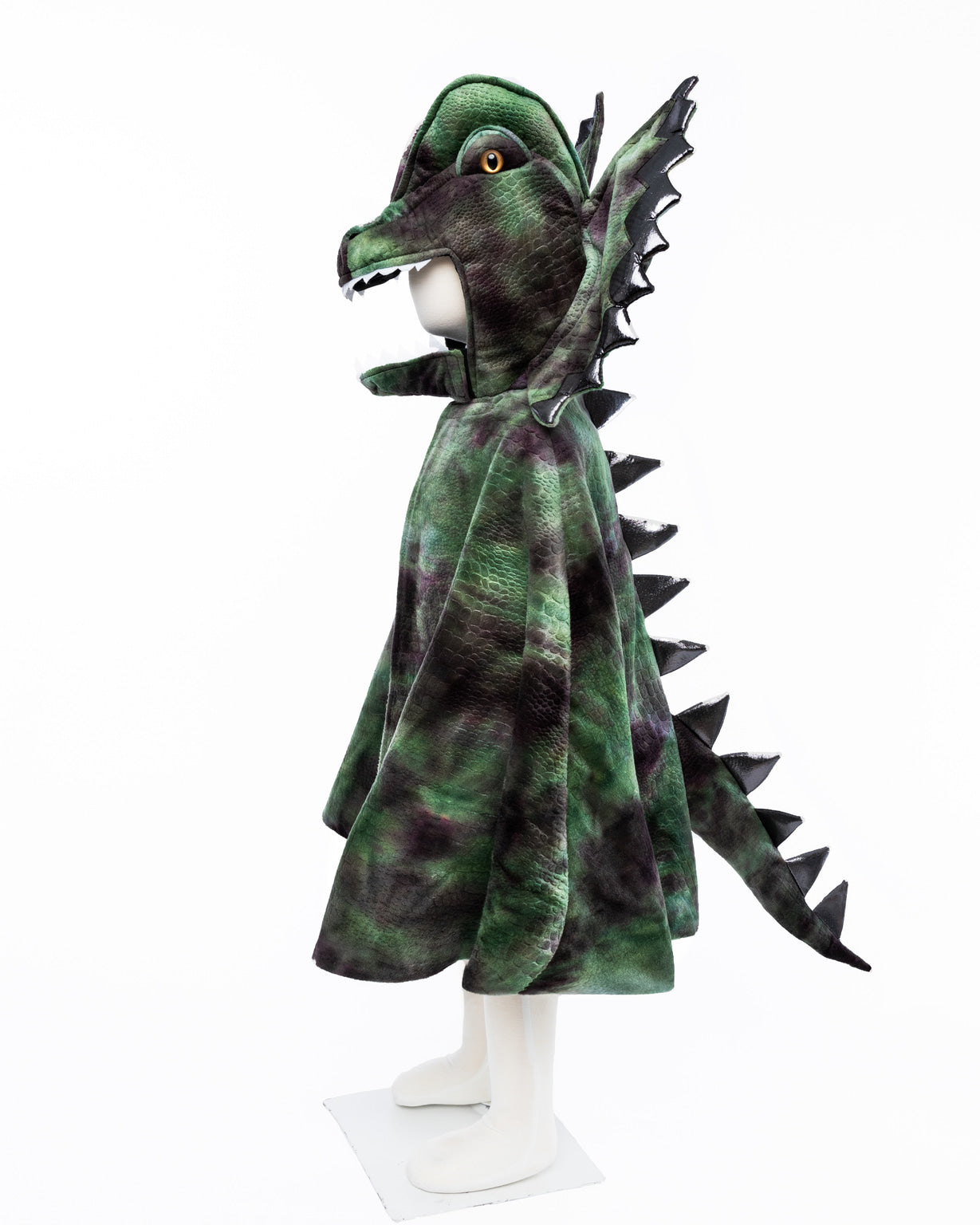 Grandasuarus Dilophosaurus capa con garras, talla 4-6 años