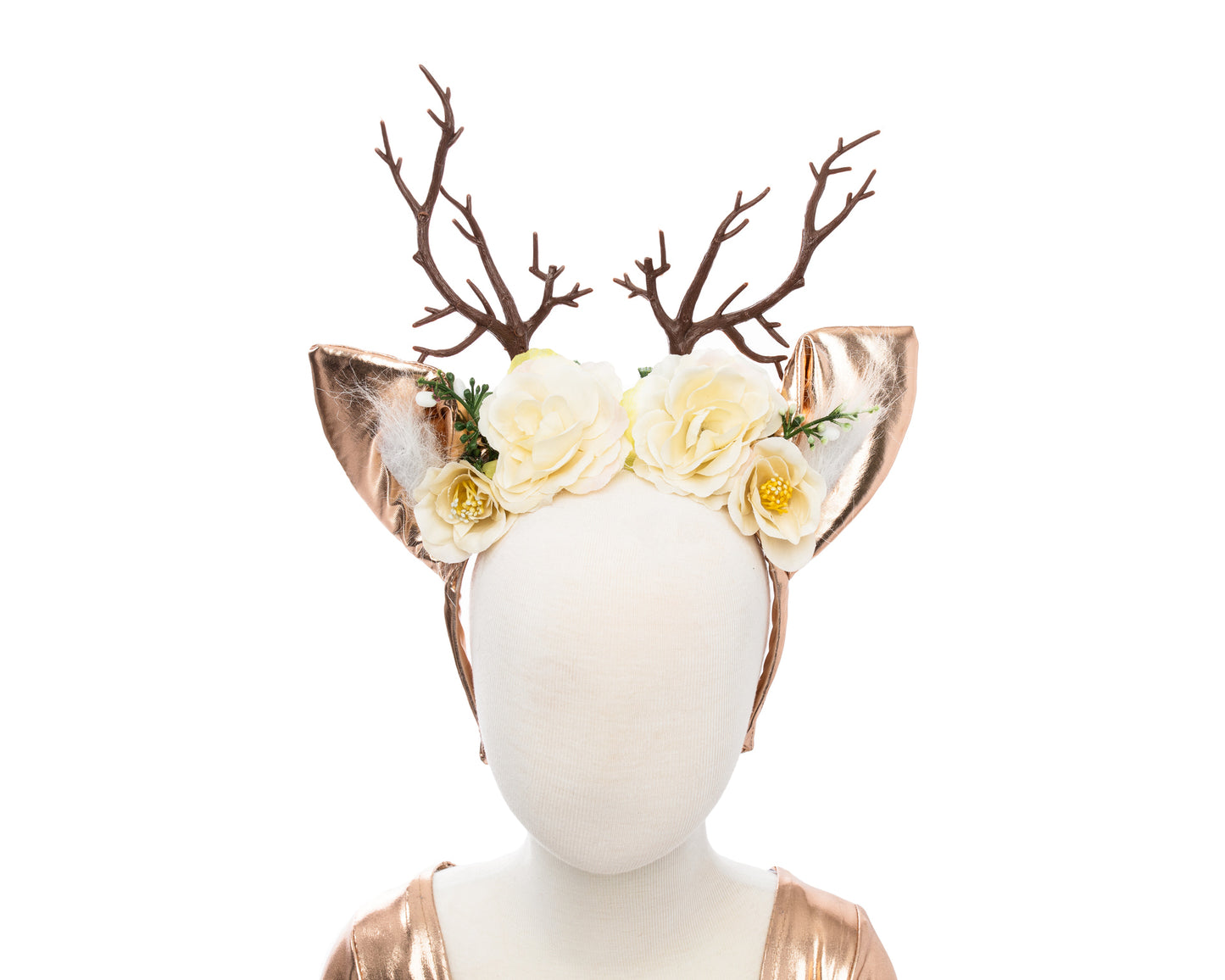 Vestido reno, talla 3-4 años