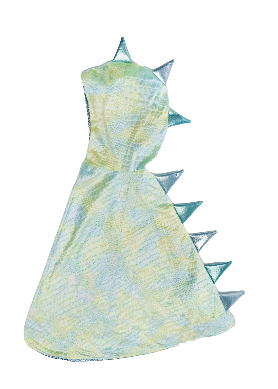 Capa arcoíris-unicornio/dragón reversible talla 5-6 años