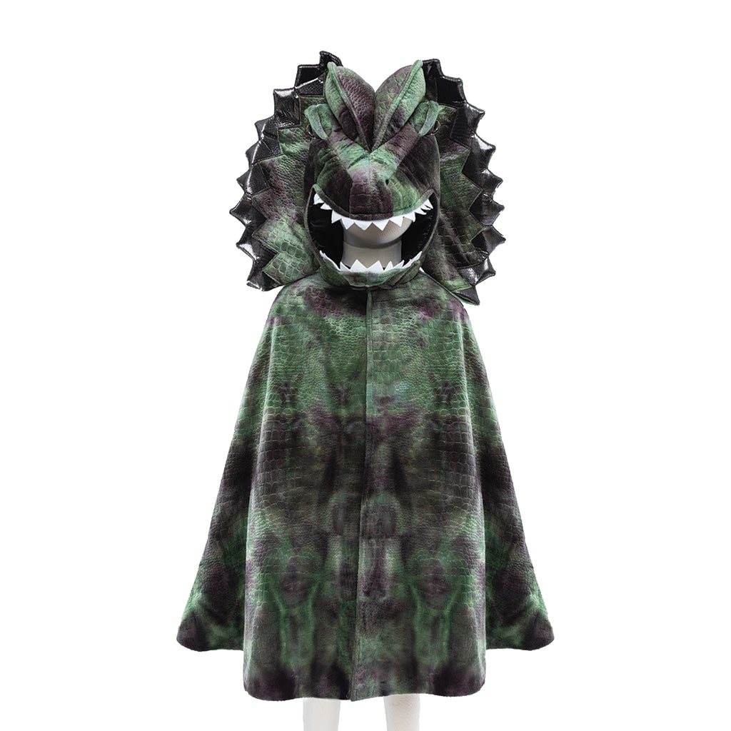 Grandasuarus Dilophosaurus capa con garras, talla 4-6 años
