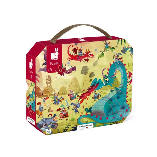Puzzle Dragones 54 piezas - Janod