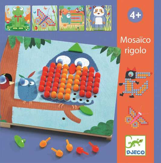 Mosaico rigolo, educativo - Djeco