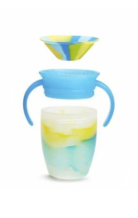 Taza antigoteo 360º 200 ml, Tropical azul - Munchkin