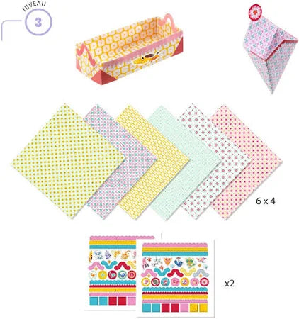 Papiroflexia Origami, Animales Marinos - Djeco