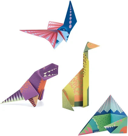 Papiroflexia Origami, Dinosaurios - Djeco