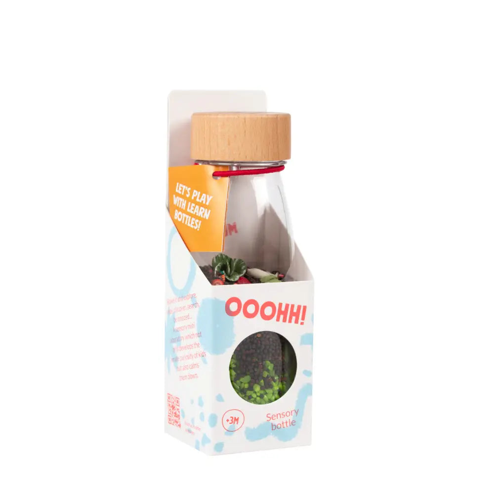 Botella sensorial, Learn Bottle Veggies - PETIT BOUM