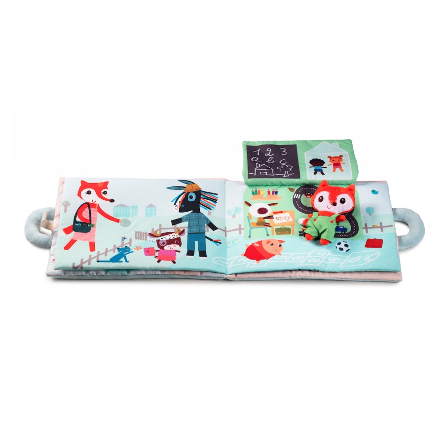 Libro didáctico: Buenos días pequeña vulpina - Lilliputiens