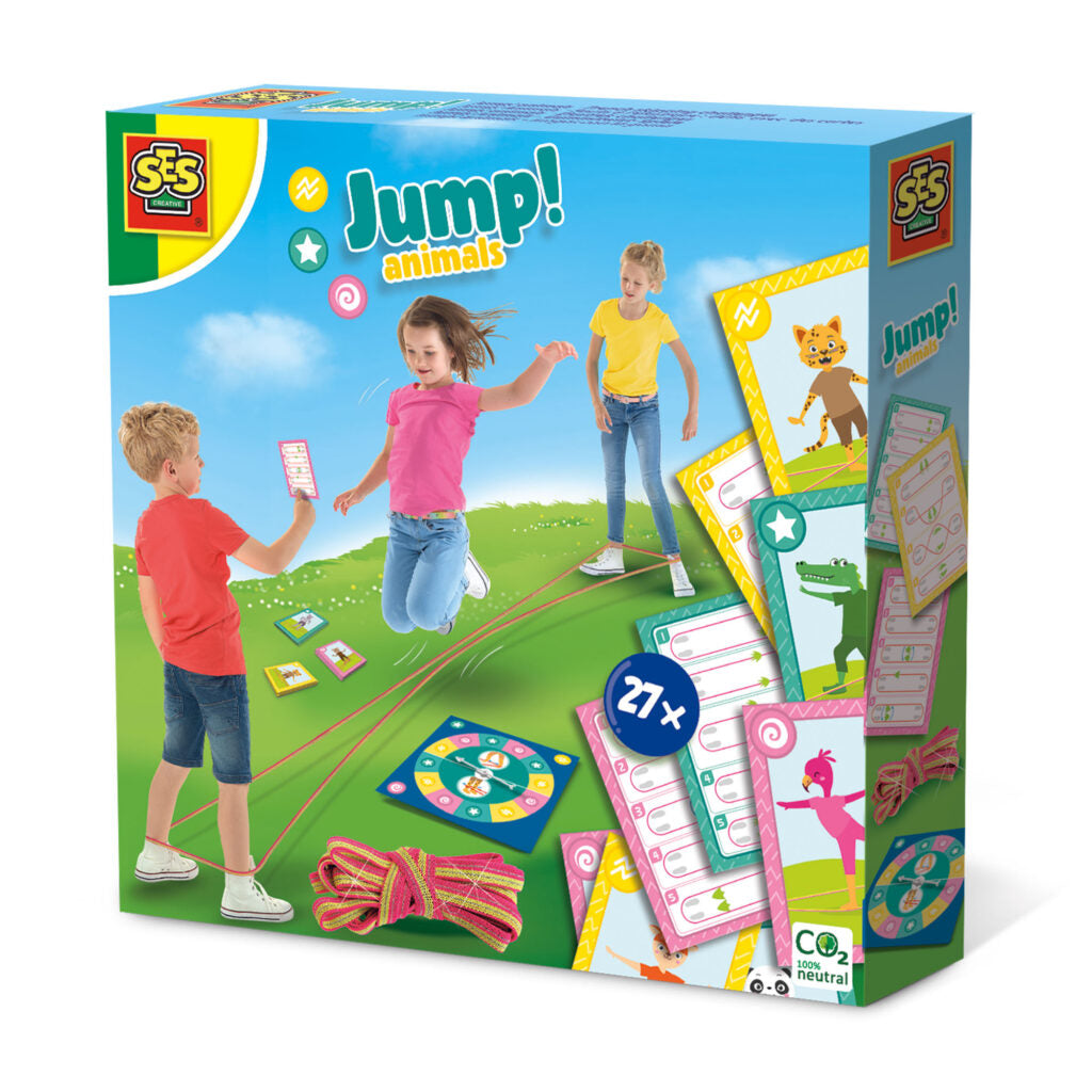 Jump! Animals - Juegos con la goma - SES