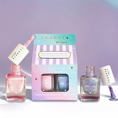 Caja de 2 esmaltes de uñas a base de agua - Inuwet