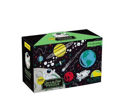 Glow in Dark Puzzle/Outer Space 100 pc