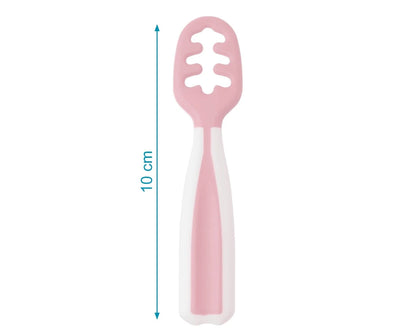 Cuchara de aprendizaje rosa - Kiokids