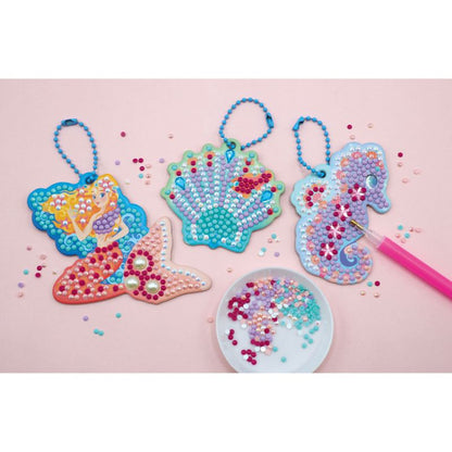 Decorar con strass 3 llaveros, Magic Ocean - Janod