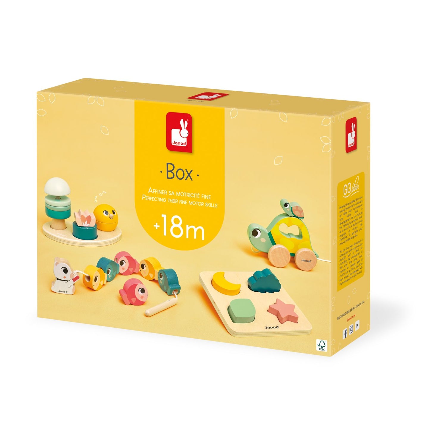 Caja juguetes 18 meses - Janod