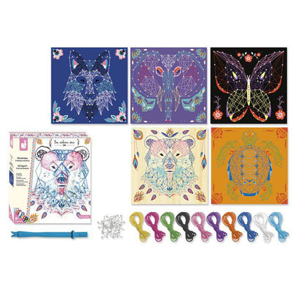 Hilos tensados, Cuadros de Animales - Janod