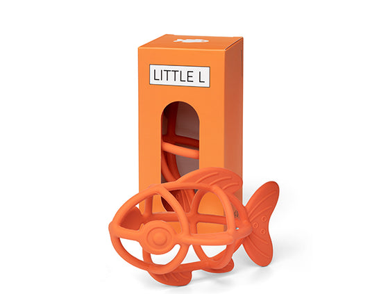 Mordedor silicona, Pez Naranja - Little L