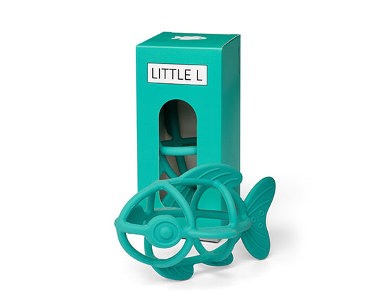 Pez verde silicona - Little L