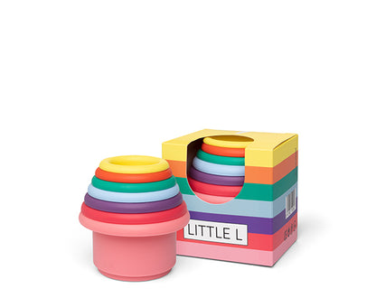 Vasos apilables colores silicona - Little L