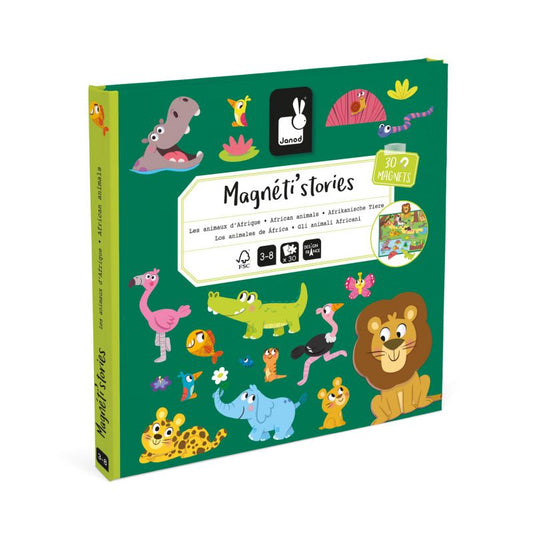 Magneti´stories, Los Animales de África - Janod