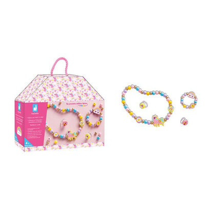 4 joyas de madera, Rainbow Land - Janod