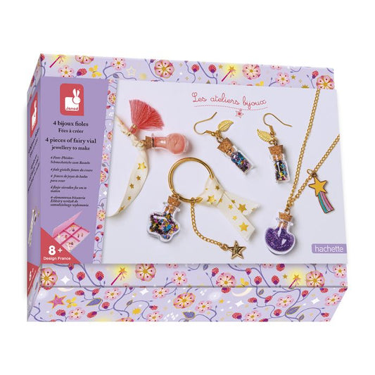 4 frascos de joyas de hadas - Janod