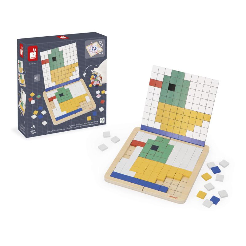 Mosaico: simetría y codificación - Janod