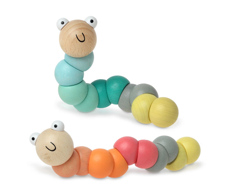 Oruga articulada madera - Kiokids