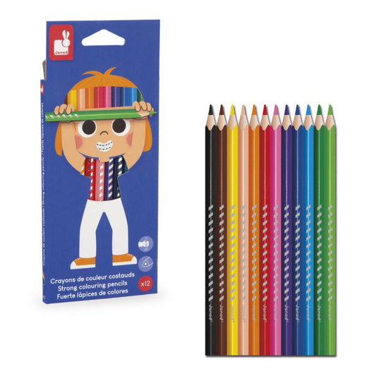 12 Lápices de colores - Janod